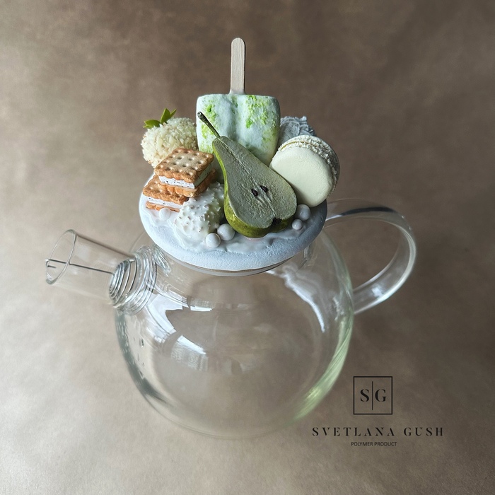 Декор заварного чайника