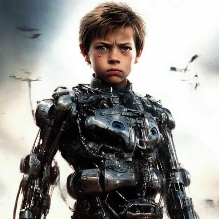 И Терминатор на закуску.