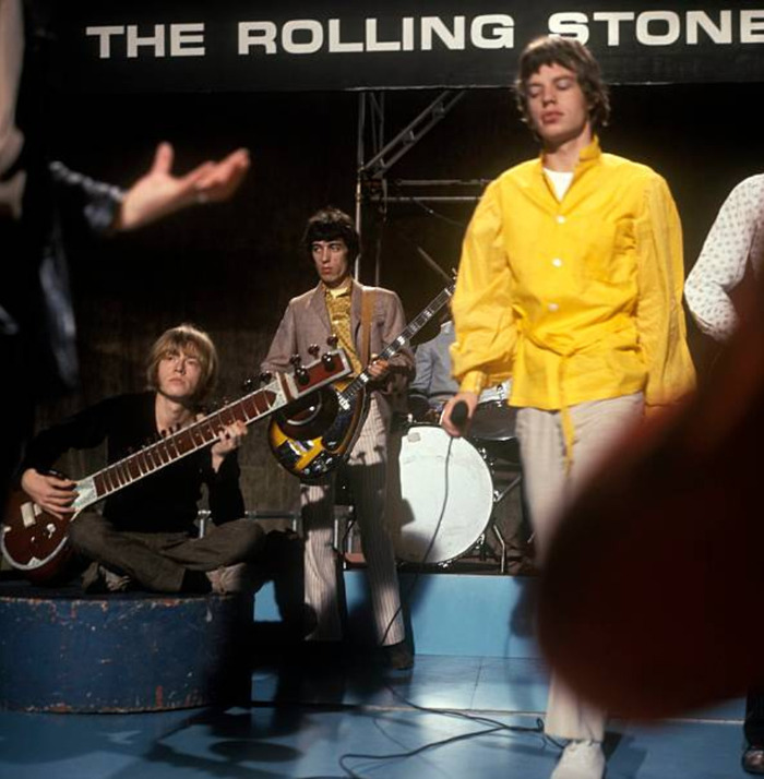 Тhe Rolling Stones выступают в телепередаче "Ready Steady Go!". Лондон, Wembley Studios, 7 октября 1966.