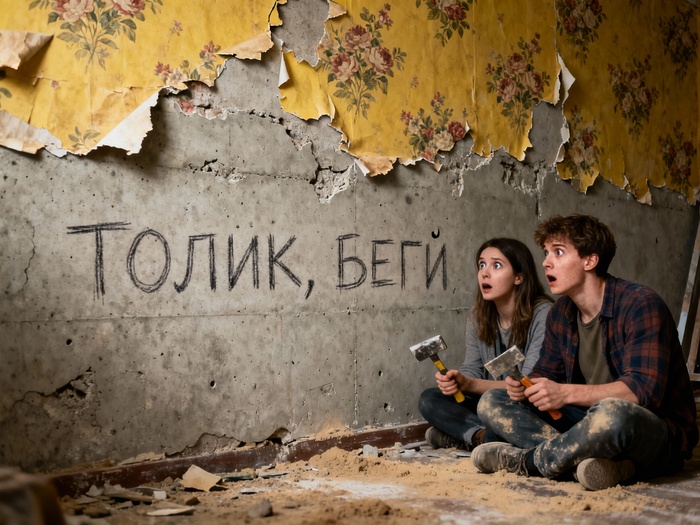 Рассказ "Пророчество под обоями"