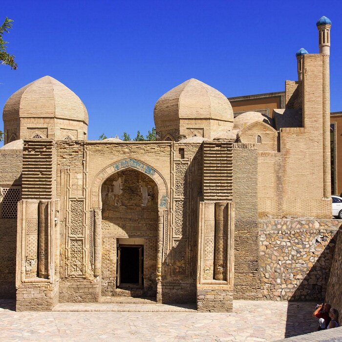 Мечеть Магоки-Аттари, Бухара, Узбекистан. Мечеть была построена в 714 году при арабском правителе Хорасана Кутайбе ибн Муслиме