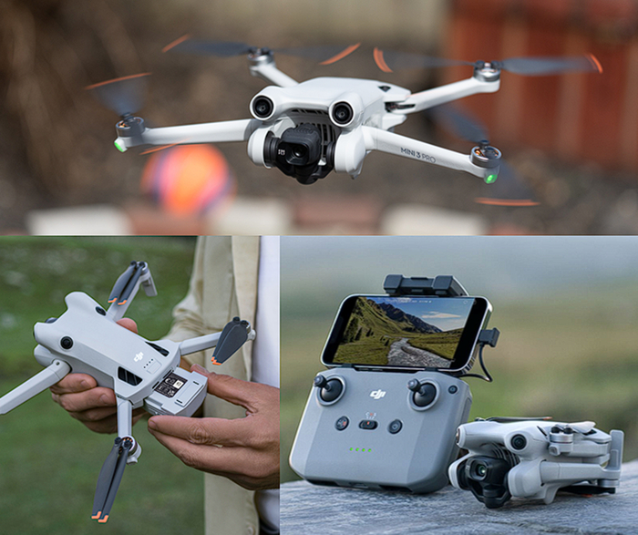 На фото Pro Mini 3 и Pro Mini 4 - самые народные хиты из линейки Mavic.