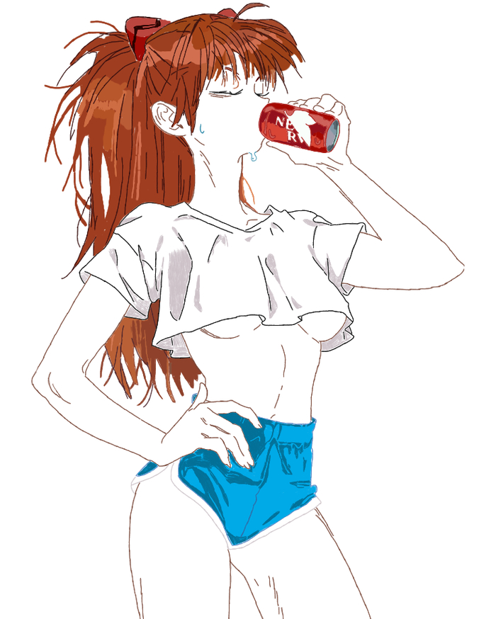 А теперь аниме рисунок