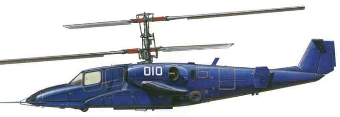 Схема окраски первого летного экземпляра