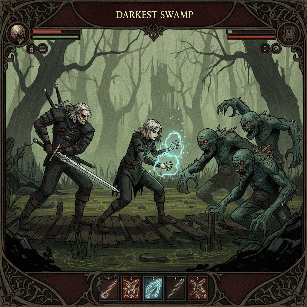 Ненавижу б..ть порталы!, ч.5 - Серия Нейротворчество, Моё, Контент нейросетей, Ведьмак, Геральт из Ривии, Ведьмак 3: Дикая охота, Кроссовер, Длиннопост