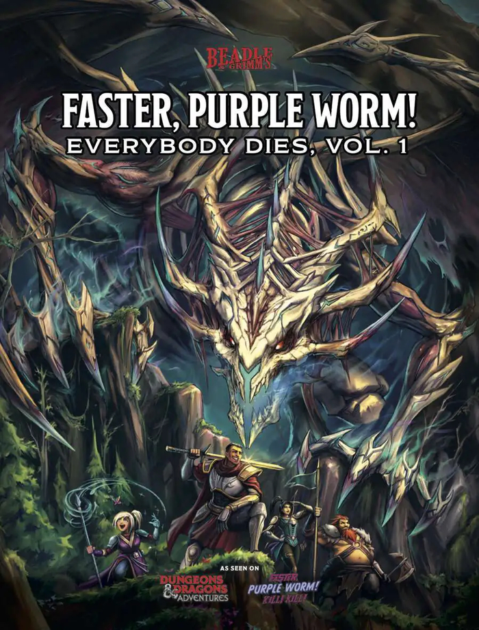 FASTER, PURPLE WORM!  ,  !   ,     