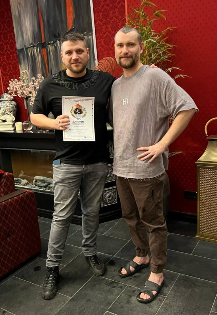 Геннадий Баранов после обучения парению у Артёма Казельского