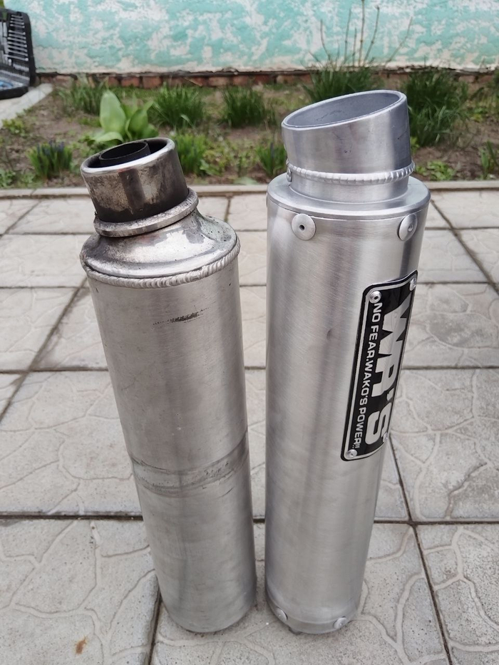 В левой банке стала болтаться середина, а приварить алюминиевый корпус к стальной середине не получается.