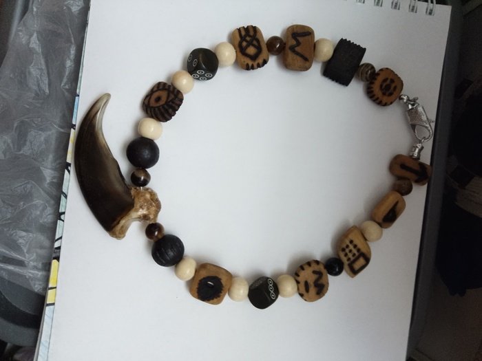 Чётки с когтем медведя для ветеранов БД