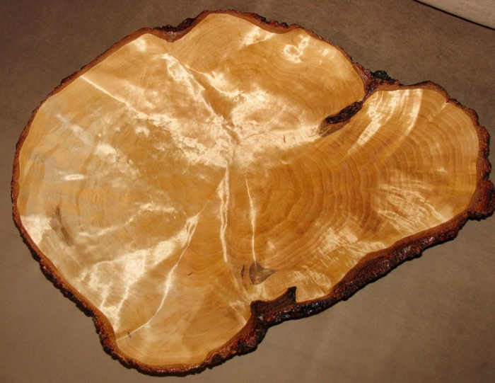 Спил сувеля. Никаких глаз, сплошные переливы.