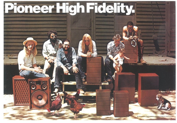 The Allman Brothers Band   Pioneer, 1974.