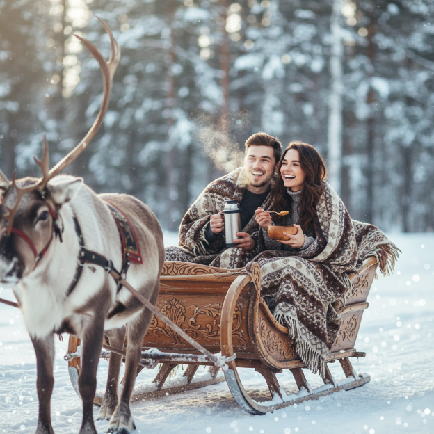 Новогодняя ИИ-фотосессия: готовые промпты для Nano Banana и подборка Telegram-ботов