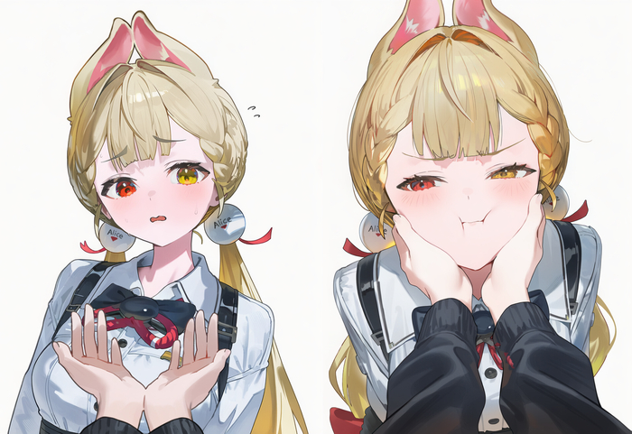 Тискать щечки