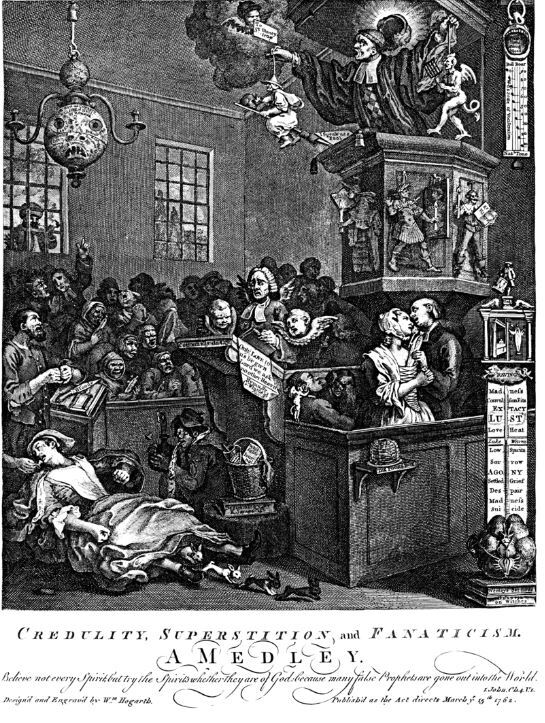 Карикатура на Мэри Тофт.