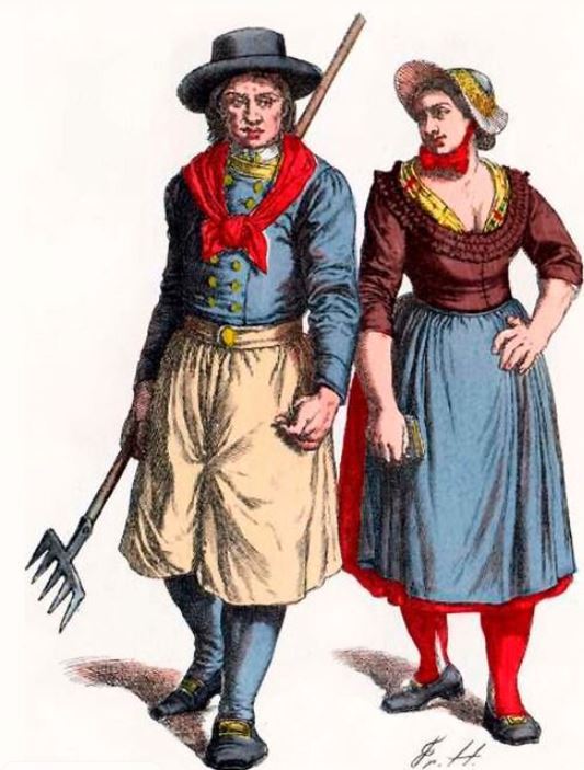 Английские крестьяне 18 века.