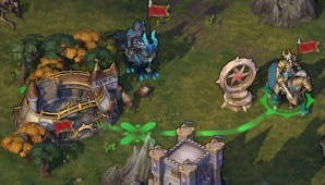 И вообще крестик в конце пути должен ставиться на самом объекте (кузнице, ресурсах на поле карты). Иначе стабильное ощущение что герой не дошёл одну клетку, хотя уже дошёл на самом деле.