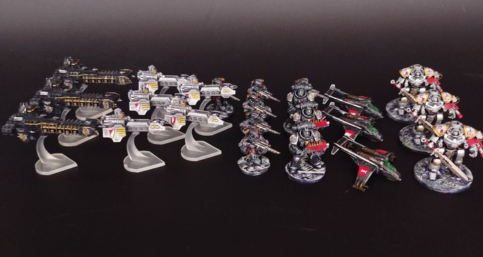 Очень детализованные и непростые в покрасе