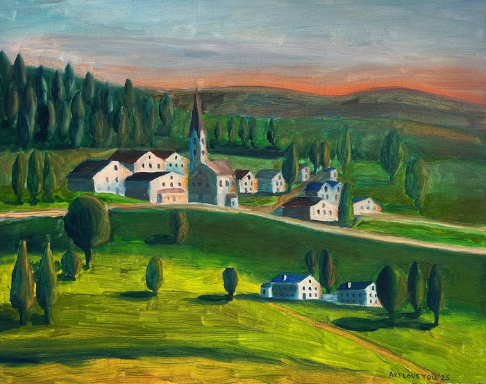 Холст, масло, 50х40см