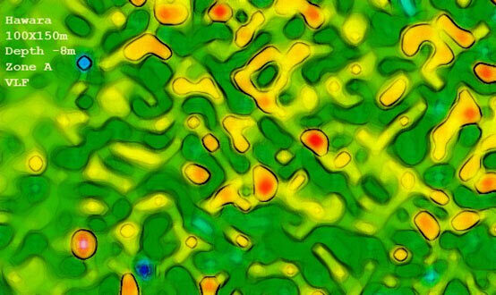 Результаты сканирования Лабиринта в Хаваре, Египет. Источник: Национальный исследовательский институт астрономии и геофизики (NRIAG)