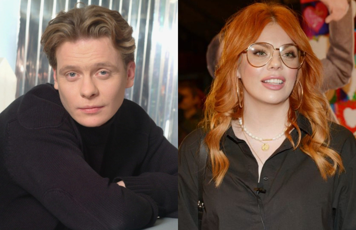 на фото Анастасия Стоцкая и Павел Майков