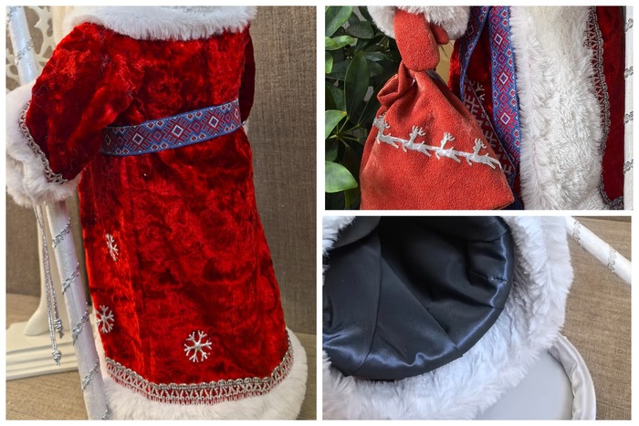 Детали. Справа внизу - изнанка тубуса