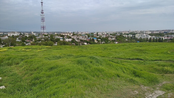 Вот такая равнина на самой балке