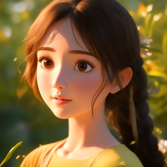 Как быстро сделать красивую аниме-аватарку для девочки с помощью нейросети