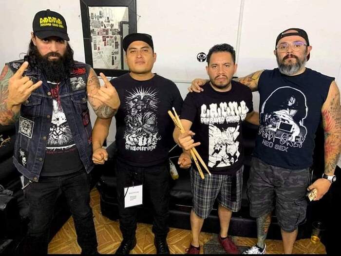 C.A.R.N.E. мексиканцы на LIVE Obscene EXTREME Festival Of All Riffs 2024 года