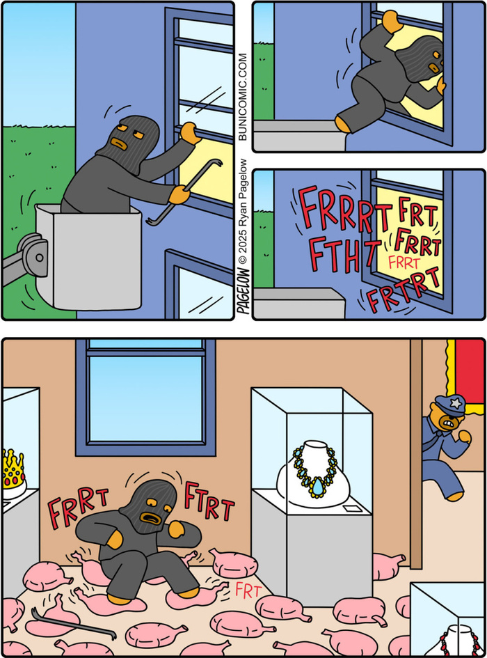 Новая охранная система Лувра