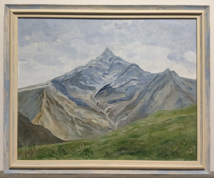 Гора-дракон. Холст 40*50. Масло. Ноябрь 2025