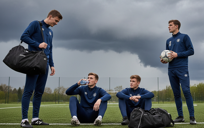 Разминка перед матчем