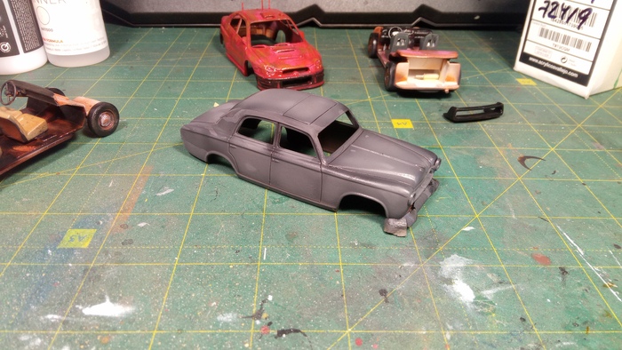 Фото.14 с цветом промахнулся. Задум был сделать выгоревшую( выцвевшую) черную краску, получилось полная лажа