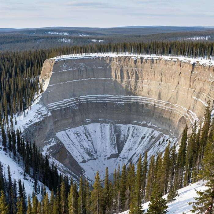 Самая огромная дыра в земле