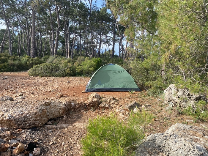 первая ночевка