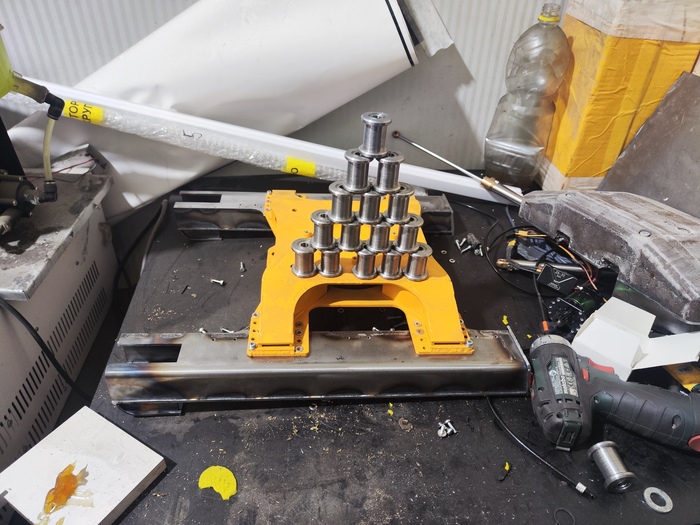 Изготовлены опорные катки