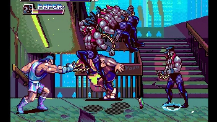 Скриншоты видеоигры Paprium