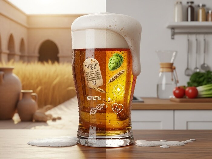 Стакан с пивом