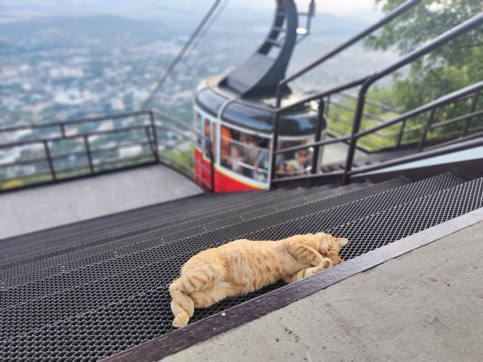 Канатная дорога, г. Машук, город Пятигорск.