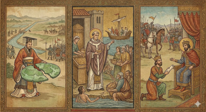 Китай собрался (буквально), Первый Папа-менеджер и Персидский гамбит: Хроники 581–590 годов