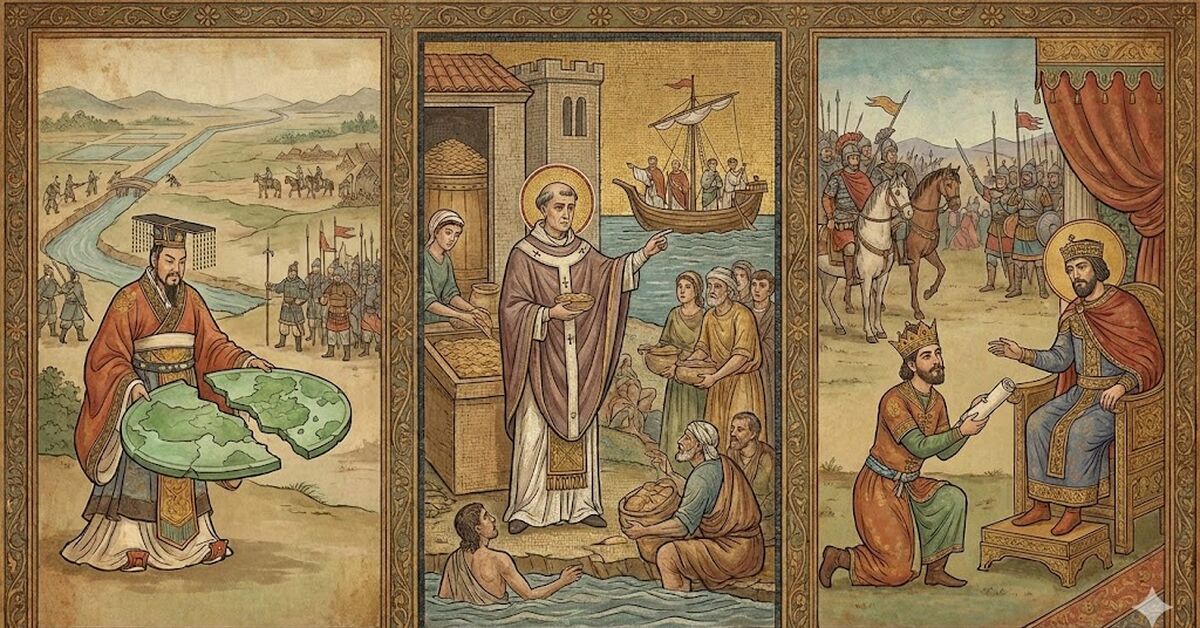 Китай собрался (буквально), Первый Папа-менеджер и Персидский гамбит: Хроники 581–590 годов