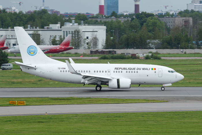 ���������� ���� ������ �� �����-737-7BC(BBJ) - ������-����� �� ���� ����������� ������.