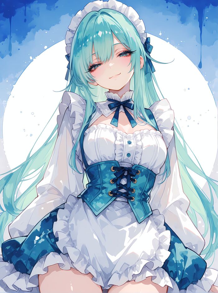 Рандомные нейротянки #26