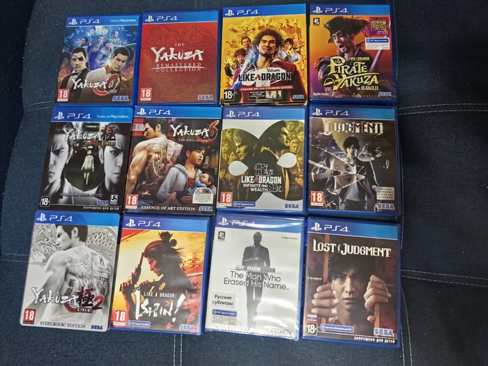 ����� PS4 Yakuza � Judgement