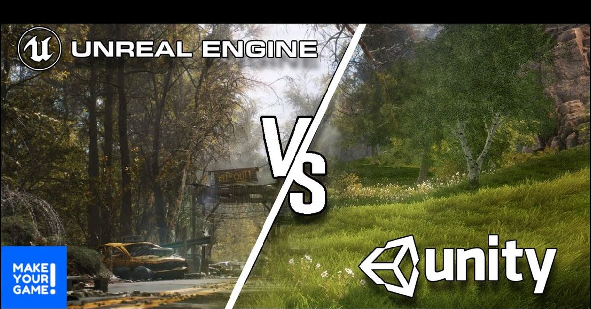 Unreal Engine or Unity – which engine should you choose? - My, Games, Unreal Engine, Инди, Gamedev, Youtube, Video