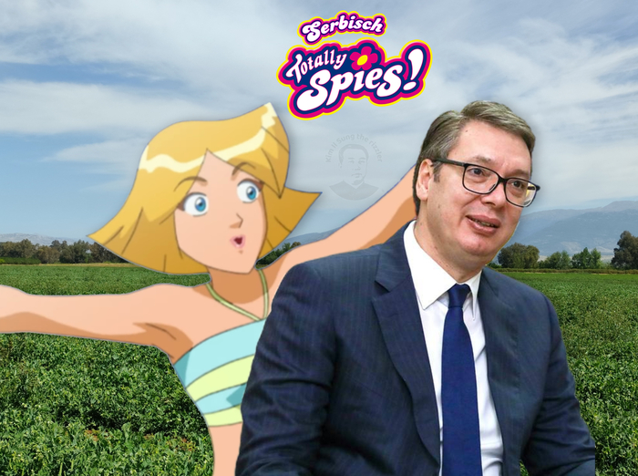 aleksandar vučić (aleksandar vucic) in Totally Spies Serbia