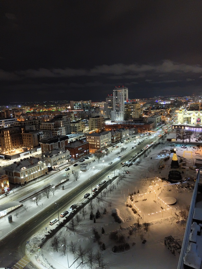 Казань с 17 этажа