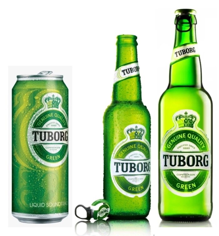 Tuborg Green - ������� ���� � ���������� ������, ��� ��� ��� ������������ � �������������, ����� ������� � ���������� ���������, ����������� � ������� � �����, � 2008 Tuborg Green ������� ����� �������� ������� ��������, � ��� ����� � � �����