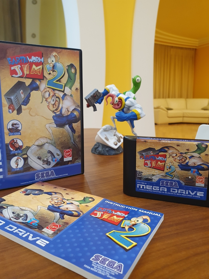 �������� Earthworm Jim 2 �� Sega Mega Drive (��������)