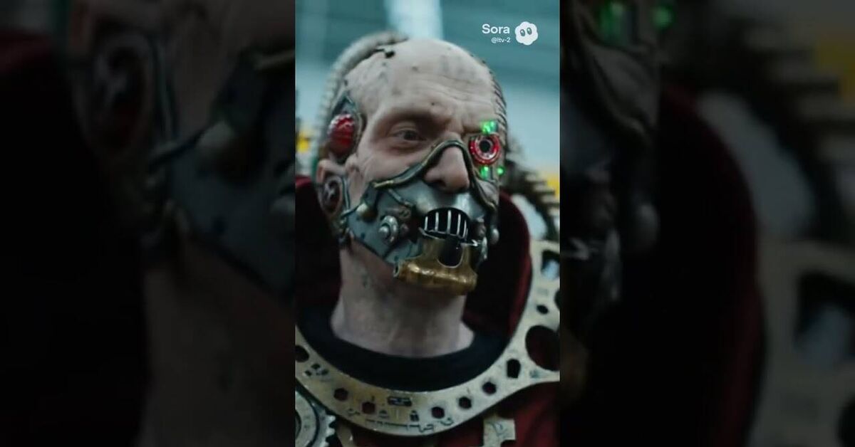 СШК Лады осквернен хаосом - Контент нейросетей, Warhammer 40k, АвтоВАЗ, Adeptus Mechanicus, Видео, YouTube, Короткие видео