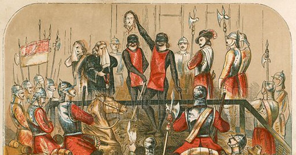 Оливер Кромвель и единственная в истории казнь английского короля